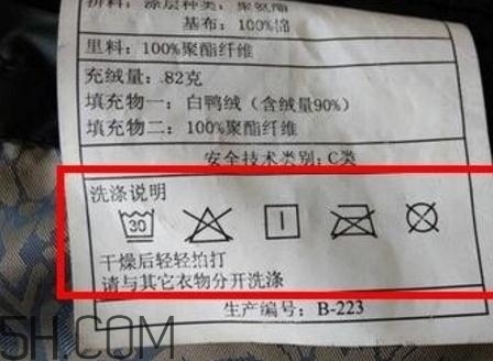 羽絨服標(biāo)簽上的圖什么意思？羽絨服標(biāo)牌怎么看？