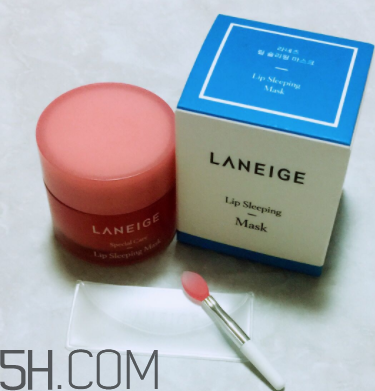 蘭芝夜間唇膜多久用一次？使用頻率