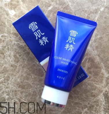 雪肌精美白黑面膜是撕拉面膜嗎？適合什么膚質(zhì)？