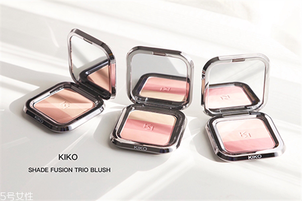 kiko三色腮紅好用嗎？kiko是阿瑪尼走秀的御用彩妝