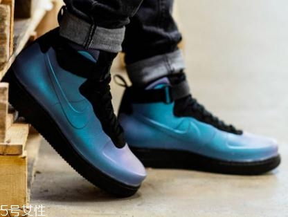 nike air force 1 foamposite噴泡af1上腳效果怎么樣？