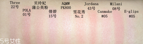 腮紅什么牌子好用？2018腮紅排行榜10強