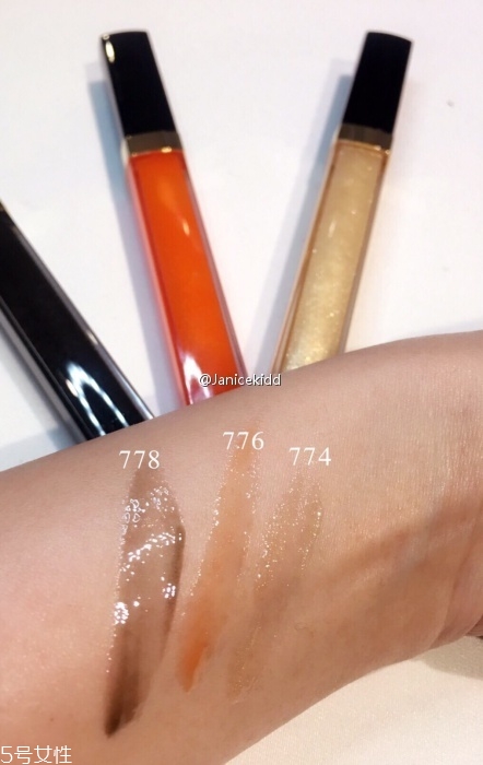 香奈兒可可小姐唇露748什么色？香奈兒水晶糖光透唇釉全試色