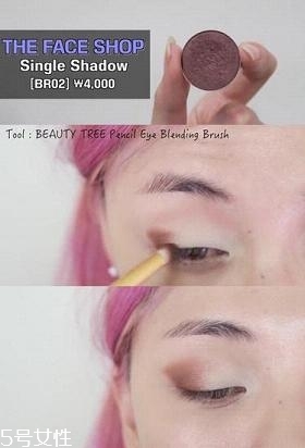 南瓜色眼影怎么畫？南瓜色眼妝畫法教程
