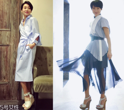 怎么穿衣服有女人味？跟著她學就對了