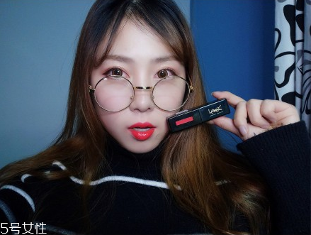ysl圣羅蘭黑管唇釉哪個(gè)顏色好看？持久度加分