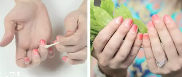 漸變指甲怎么配色？溫暖配色教程
