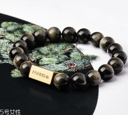 金曜石手鏈戴哪只手？金曜石手鏈這樣戴