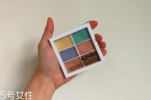 NYX6色遮瑕盤(pán)好用嗎？超高遮瑕力