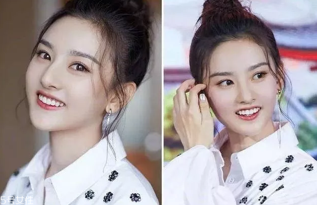 寬額頭適合什么劉海？2018額頭寬劉海圖片