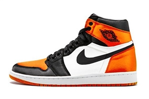 air jordan 1 satin黑扣碎配色綢緞版多少錢？
