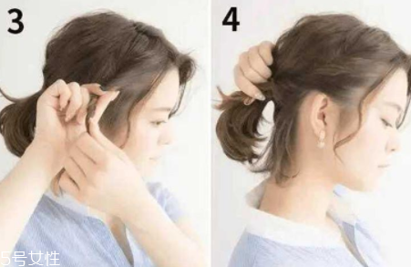 頭發(fā)短怎么扎好看？6個步驟讓短發(fā)有型又可愛