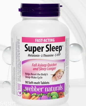 webber naturals褪黑素怎么吃？一覺睡到天亮