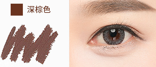 黃皮適合什么顏色的眉筆？和發(fā)色一個色系