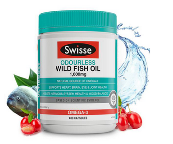 swisse魚油一天吃幾粒？一天一到兩粒