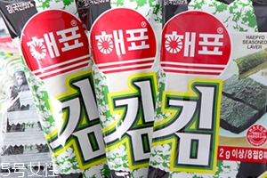 海牌海苔多少錢？韓國海牌海苔好吃嗎？