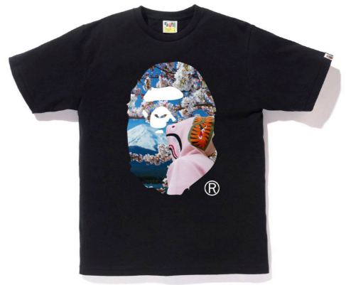 bape2018櫻花限定t恤多少錢_在哪買？