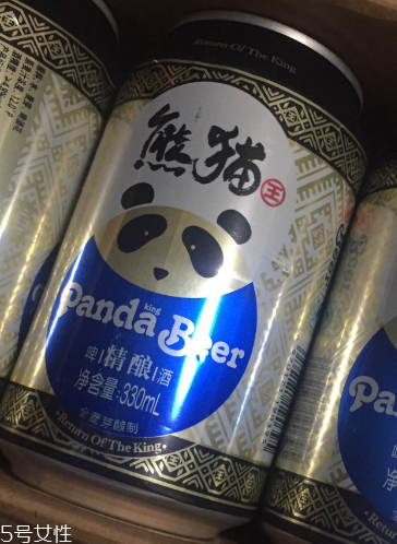 熊貓王啤酒好喝不好喝？熊貓王啤酒口味實測
