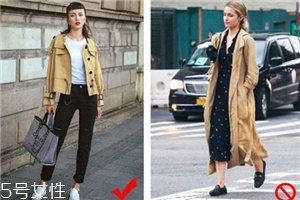小個子女生怎么挑選風(fēng)衣？小個子風(fēng)衣穿搭技巧