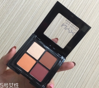 nyx南瓜色眼影怎么用？nyx南瓜盤畫法