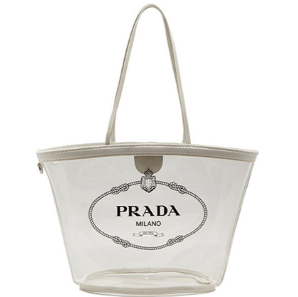 prada pvc塑料透明包多少錢？prada透明塑料包價格