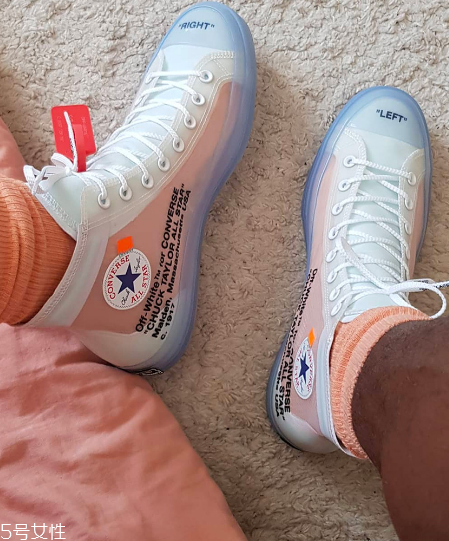 converse匡威聯(lián)名off white多少錢？