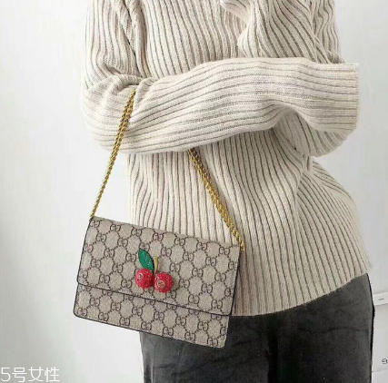 gucci櫻桃包尺寸多大？gucci櫻桃鏈條包尺寸