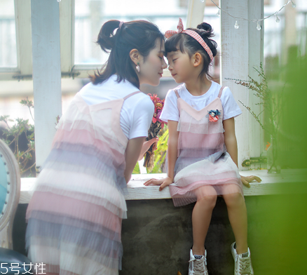 夏天母女裝怎么搭配？夏季母女裝搭配圖片