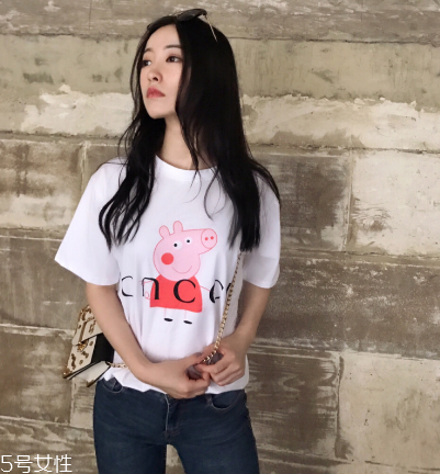 gucci小豬佩奇短袖是真的嗎？gucci小豬佩奇t恤真假