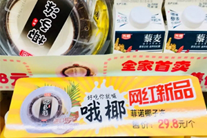 全家椰子凍多少錢一個？全家網(wǎng)紅椰子凍哪里買
