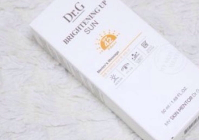 DR G防曬霜怎么樣？dr g防曬霜油不油