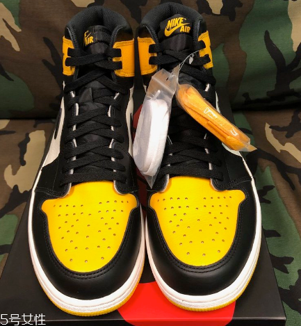 aj1黑黃腳趾會(huì)發(fā)售嗎？aj1黑黃腳趾實(shí)物曝光