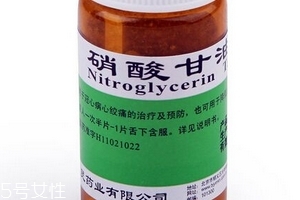 硝酸甘油能降心率嗎？心率高吃硝酸甘油可以嗎？