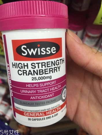 蔓越莓膠囊有雌激素嗎？