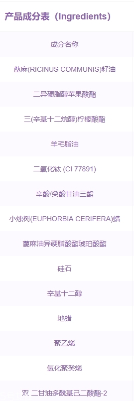 倩碧口紅孕婦能用嗎？倩碧口紅成分