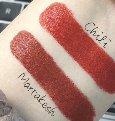mac marrakesh和chili一樣嗎？mac marrakesh和chili哪個好看