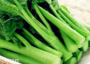 芥蘭的熱量 芥蘭能減肥嗎？