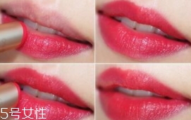 櫻桃粉口紅是什么顏色？櫻桃粉口紅試色圖片