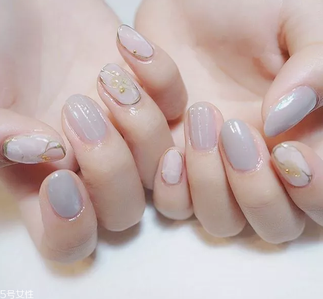 通勤風美甲圖片 幫上班族打造專業(yè)素養(yǎng)
