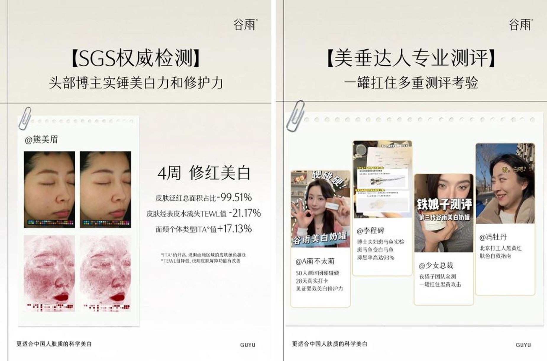 當(dāng) 1000 人同時(shí)按下 “美白啟動(dòng)鍵”，谷雨交出了這份答卷